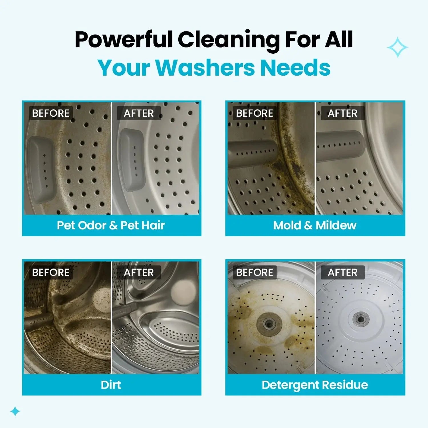 BioFlow Washing Machine Cleaner