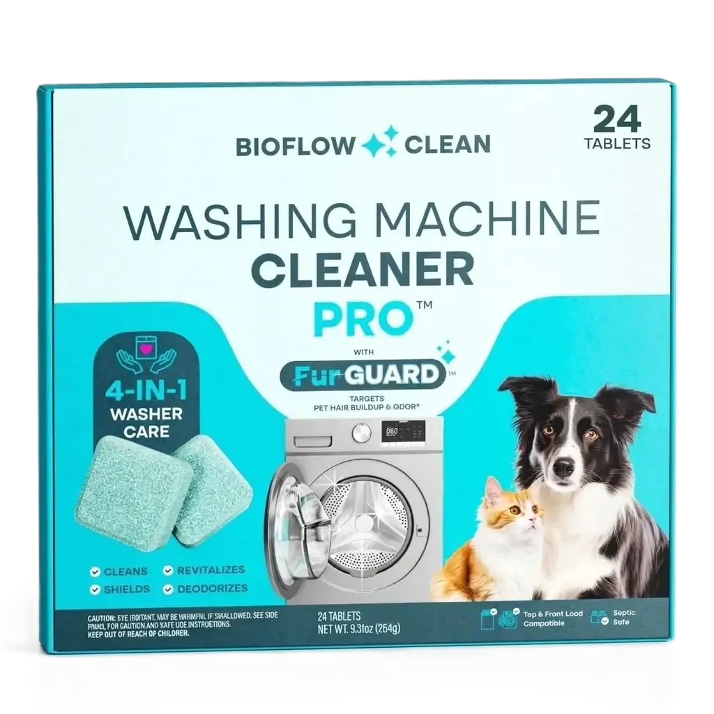 BioFlow Washing Machine Cleaner